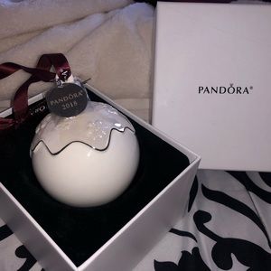 Pandora Glass Ornament